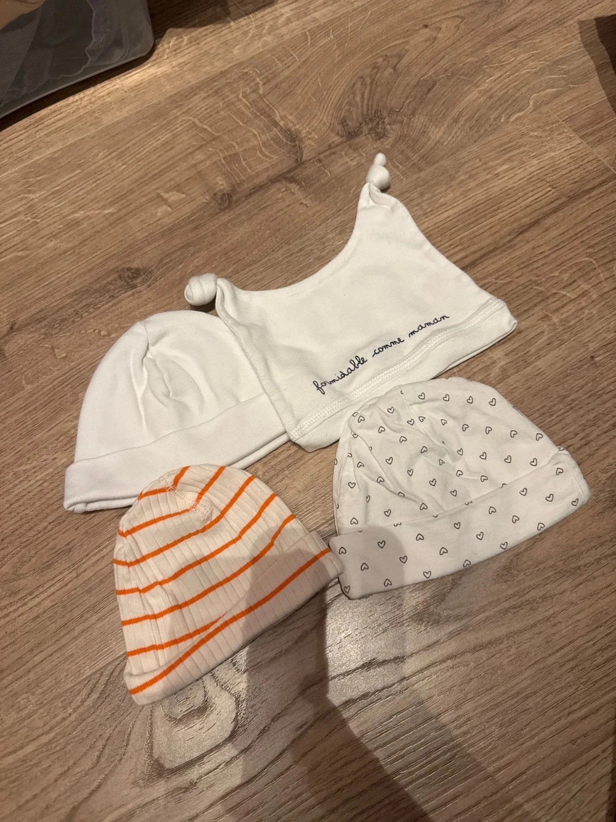 Lot bonnet maternité